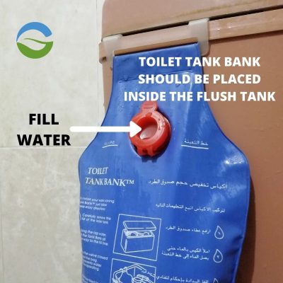 Greenly Flush tank Toilet bank